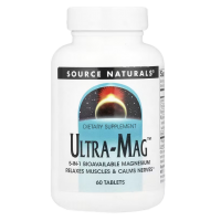 Source Naturals - Ultra-MAG Magnesium Complex 210 mg, 60 таблеток
