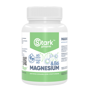 Stark Pharm - Magnesium + B6, 60 капсул