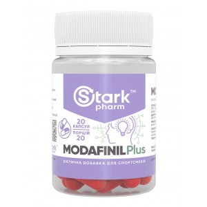 Stark Pharm - Modafinil Plus 100 mg, 20 капсул