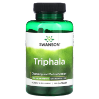 Swanson - Triphala Standardized, 120 капсул