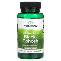 Swanson - Black Cohosh Full Spectrum 540 mg, 60 капсул