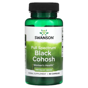 Swanson - Black Cohosh Full Spectrum 540 mg, 60 капсул