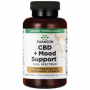 Swanson - CBD 15 mg + Mood Support with Magnesium and L-Theanine, 60 желатинових капсул