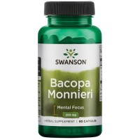 Swanson - Bacopa Monnieri 250 mg, 90 капсул