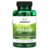 Swanson - Hyssop 450 mg, 100 капсул