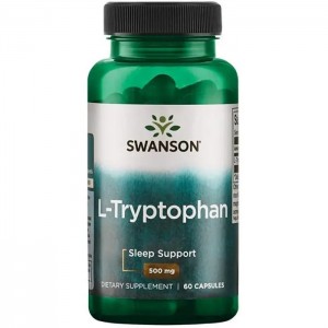 Swanson - L-Tryptophan 500 mg, 60 капсул