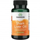 Swanson - Shark Liver Oil 550 mg, 60 гелевых капсул