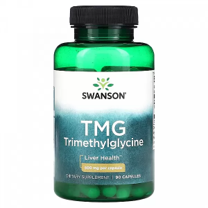 Swanson - TMG Trimethylglycine 500 mg, 90 капсул