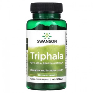 Swanson - Triphala with Amla, Behada & Harada 500 mg, 100 капсул