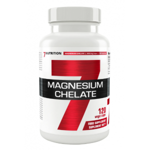 7Nutrition - Magnesium Chelate (Glycinate 650 mg (130 mg) + B6 2.5 mg), 120 капсул