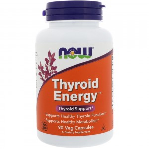 NOW - Thyroid Energy, 90 капсул