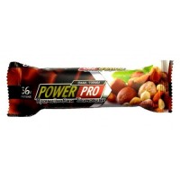 Power Pro - Протеиновый батончик 36% с орехами Nutella йогурт, 60 грамм