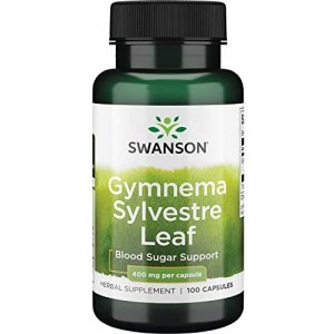 Gymnema Sylvestre Leaf 400 mg Full Spectrum, 100 капсул