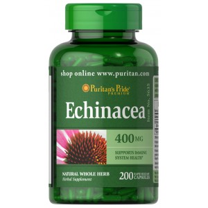 Echinacea 400 mg, 200 капсул